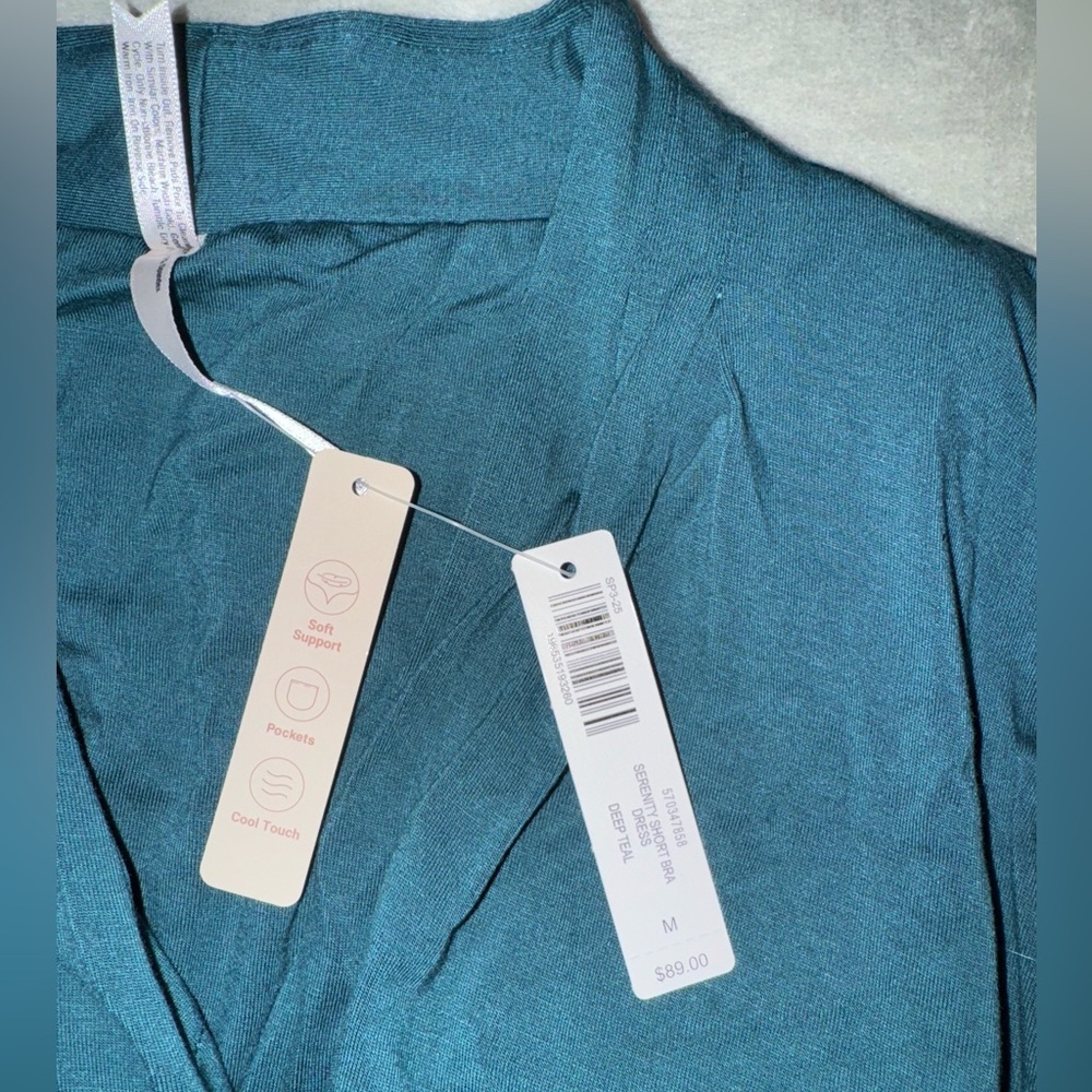 Soma Deep Teal Mini Dress - Picture 4 of 7